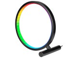 Tracer TRAOSW47293 Ambience - Smart Circle max. 9 W, 12 háttérvilágítási mód, RGB Fekete dekoratív lámpa
