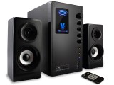 Tracer Tumba, 2.1, 35 W RMS, USB, Jack 3,5 mm, Bluetooth, FM rádió, Fekete, Asztali hangszóró