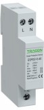 TRACON ESPD2+3-40-2P T2+T3 AC típusú túlfeszültséglevezető, egybeépített Uc:275V; In:20kA; Imax40kA; Uoc:10kV; Up:1,3kV; 2P