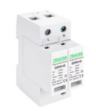 TRACON ESPD2-40-2P T2 AC típusú túlfeszültség levezető, cserélhető betéttel Uc:275V; In:20kA; Imax:40kA; Up:1,3kV; 2P