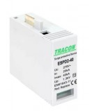 TRACON ESPD2-40M T2 AC típusú túlfeszültség levezető betét 40 M Uc:275V; In:20kA; Imax:40kA; Up:1,3kV