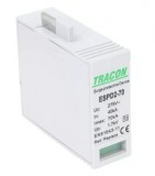 TRACON ESPD2-70M T2 AC típusú túlfeszültség levezető betét 70 M Uc:275V; In:40kA; Imax:70kA; Up:1,7kV