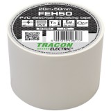 Tracon FEH50 50 mm x 20 m fehér szigetelőszalag (FEH50)