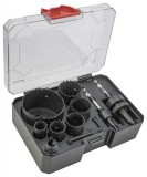 TRACON HSSET Körkivágó készlet (fa, gipszkarton) 19,25,30,35,40,68mm