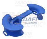 TRACON KT01 Kábel tartó, kék PE