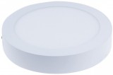 TRACON LED-DLF-18WW Falon kívüli LED mélysugárzó, kerek, fehér 85-265 VAC, 18 W, 1200 lm, D=220 mm, 2700 K, IP20, EEI=G