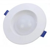 TRACON LED-DLGS-3NW Kompakt beépíthető LED mélysugárzó 230 VAC, 3W, 240lm, D=95 mm, 4000 K, IP44, EEI=G