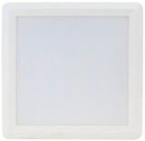 TRACON LED-DLNFS-12NW Falon kívüli, négyzetes LED lámpatest SAMSUNG chippel 230 VAC, 12W, 960lm, D=170×170 mm, 4000 K, IP20, EEI=G