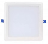 TRACON LED-DLNS-24NW Kompakt beépíthető LED mélysugárzó SAMSUNG chippel 230 VAC, 24 W, 1920lm, D=225×225 mm, 4000 K, IP20, EEI=G