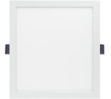 TRACON LED-DLNV-6NW Védett, beépíthető LED mélysugárzó, négyzetes, fehér 220-240 VAC, 6 W, 4000 K, 490 lm, IP44,D=120x120mm, EEI=G