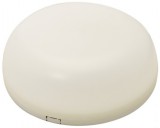 TRACON LFEK6NW Védett, kerek fali LED lámpatest 230 VAC, 6 W, 4000 K, IP54, 490 lm, D=170mm, EEI=G