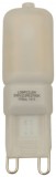 TRACON LG9PC2,5W LED G9 fényforrás műanyag házban 230 V, 50 Hz, G9, 2 W, 180 lm, 3000 K, 300°, EEI=F