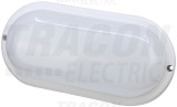 TRACON LHDO8NW Műanyag házas LED hajólámpa, ovális forma 230 VAC, 50 Hz, 8 W, 640 lm, 4000 K, IP44, EEI=G