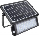 TRACON LSFL10W Napelemes LED fényvető mozgásérzékelővel 10 W, 4000 K, 1080 lm, IP65, 3,7 V 7200 mAh