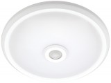 TRACON MFMI20W Mozgásérzékelős kerek fali lámpatest, fehér 230 VAC, 20 W, 360°, 6 m, 10 s-3 min, 1800 lm, EEI=G