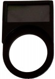 TRACON NYG3-LHB Felirati tábla (hátoldalról pattintható) 25×10mm; ABS