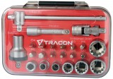 TRACON RK23 Univerzális racsnis T fejes bitkészlet 19 bit