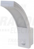 TRACON SLI15W Mozgásérzékelős fali lámpatest, ívelt forma 230VAC, 15W, 140°, 2-9m, 10s-5m, 4500K , IP54, 1100lm, EEI=G