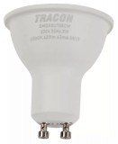TRACON SMDSGU105CW Műanyag házas SMD LED spot fényforrás SAMSUNG chippel 230V,50Hz,GU10,5W,470lm,6500K,120°,SAMSUNG chip, EEI=F