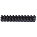 tracon sorkapocs h-profil 2,5mmx2 fekete sf3a-h 450v 15a pp