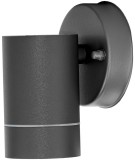 TRACON SPGU10IPF1A Oldalfali spot lámpatest, kültéri, antracit 100-240VAC, 50Hz, 1xGU10, max.35W, IP44