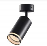 TRACON SPGU10LMAB Mennyezeti állítható spot lámpatest, fekete 100-240VAC, 50Hz, 1xGU10, max.35W