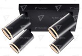 TRACON SPGU10LMAN4B Mennyezeti állítható spot lámpatest, fekete 100-240VAC, 50Hz, 4xGU10, max.4x35W