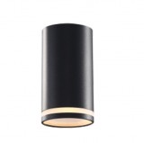 TRACON SPGU10LMB Mennyezeti spot lámpatest, hengeres, fekete 100-240VAC, 50Hz, 1xGU10, max.35W