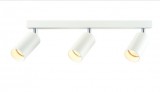 TRACON SPGU10MA3W Mennyezeti állítható spot lámpatest, fehér 100-240VAC, 50Hz, 3xGU10, max.3x35W