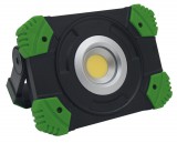 TRACON STLFLU10W Akkumulátoros LED szerelő reflektor powerbank funkcióval 10W, 4000 K, 3,7 V, 4400 mAh, Li-Ion, 1000 lm, 3 h, IP54