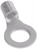 TRACON SZ2.5-4 Szigeteletlen szemes saru, ónozott elektrolitréz 2,5mm2, M4, (d1=3mm, d2=4,3mm)