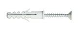 TRACON T8PCS-PA Peremes tipli+csavar, szürke M8×40mm, PA6.6