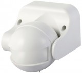 TRACON TMB-152R Mozgásérzékelő, fali, radaros, fehér 230V, 50Hz 5,8GHz, 180°, 5-15m, 10s-12min, 3-2000lux, IP44