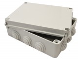 TRACON TQBY25209 Kötődoboz, falon kívüli, műanyag csavarral 250×200×90,IP65