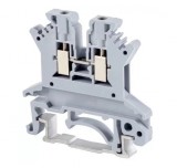 TRACON TSKA1,5 Fázisvezető ipari sorozatkapocs, csavaros, sínre, szürke 500V 17.5A 0.14-1.5 mm2