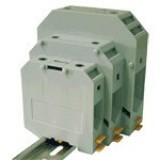 TRACON TSKA35 Fázisvezető ipari sorozatkapocs, csavaros, sínre, szürke 6-35mm2, 1000VAC, 150A