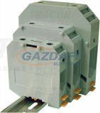 TRACON TSKA95 Fázisvezető ipari sorozatkapocs, csavaros, sínre, szürke 25-95mm2, 1000VAC, 232A
