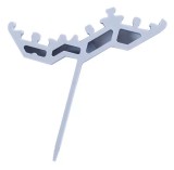 TRACON TSKC-EJ Jelölőlapkát tartó állvány TSKC emeletes sorozatkapocshoz