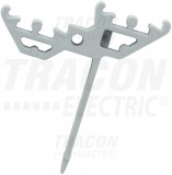 TRACON TSKC-EJ2 Jelölőlapkát tartó állvány TSKC 2 emeletes sorozatkapocshoz