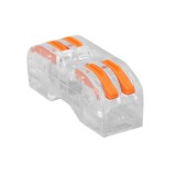 tracon vezetékösszekötő csavar nélküli toldó nyith ovott22 0,5-4mm2 32a 400vac 2p