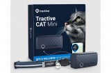 Tractive CAT Mini nyomkövető macskáknak 3 kg felett aktivitásmérővel sötétkék színben biztonsági nyakörvvel TRCAT5DB