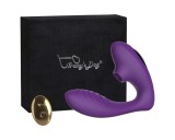 Tracy's Dog 2 - léghullámos 2in1 vibrátor (lila)