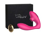 Tracy's Dog 2 - léghullámos 2in1 vibrátor (pink)