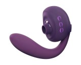 Tracy's Dog OG 3 - csiklószívó G-pont vibrátor (lila)