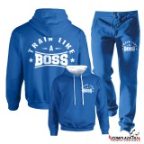 Train like a boss kék melegítő -prémium (a nadrág S-es méretben rendelhető)