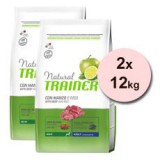 TRAINER - NOVA FOODS Trainer Natural Adult Maxi, marhahús és rizs 2 x 12 kg