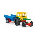 Traktor billenős pótkocsival 38,5cm - Wader