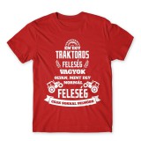 Traktoros feleség - női póló