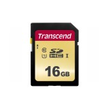 Transcend 16GB SDHC UHS-I U1 CL10 Memóriakártya (TS16GSDC500S)