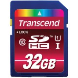 Transcend 32GB Class 10 UHS-I SDHC memóriakártya